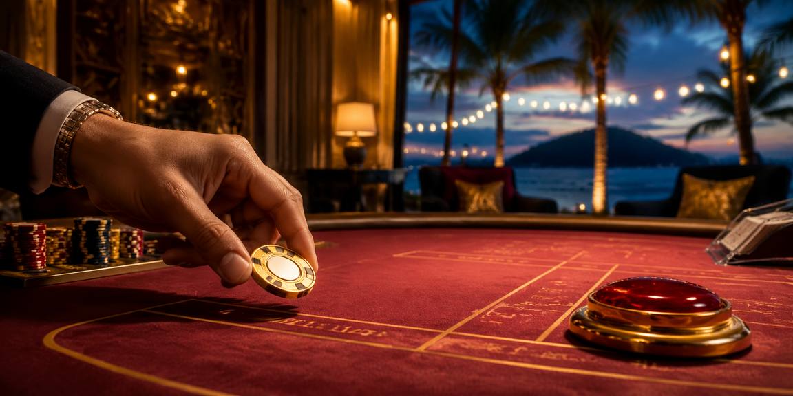 Meja Live Casino Baccarat, Roulette dan Blackjack